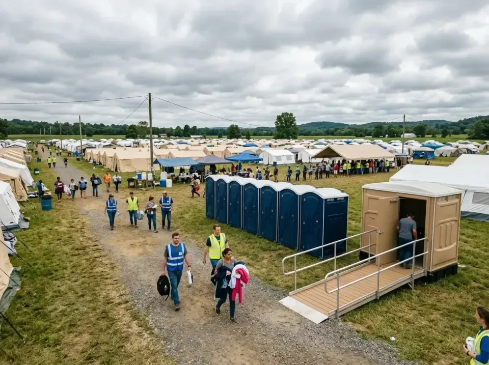 disaster-relief-camp-restrooms-010 — frequently asked questions, Dumpster & Portable Bathrooms Rental in Wauseon, OH
